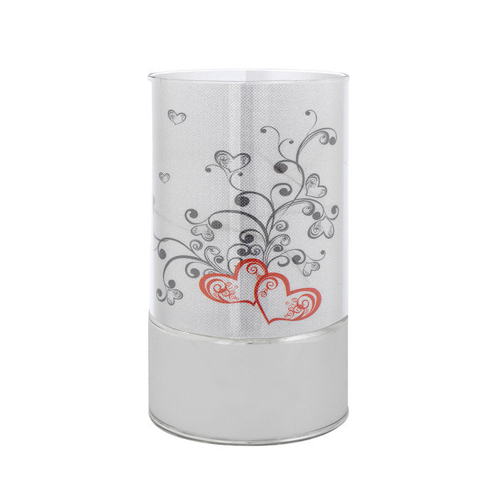 Lampara de Cristal Corazones Bagutta