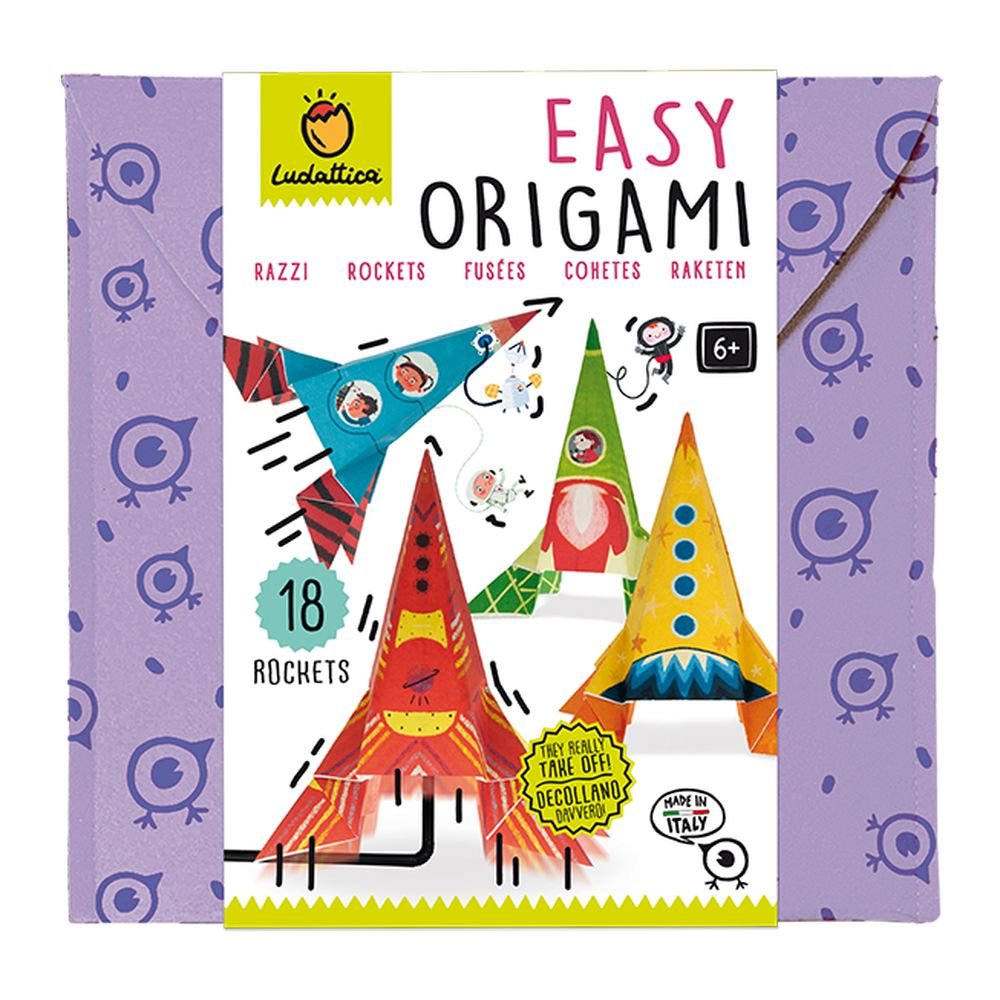 Juego Easy Origami Cohetes