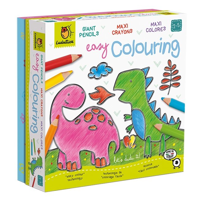 Crea Dudu First Colouring Maxi Colores LUDATTICA