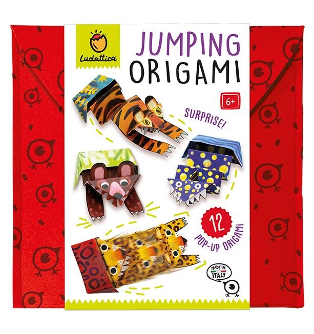 Jumping Origami Surprise Ludattica Pack 50 unidades Imagen principal del producto