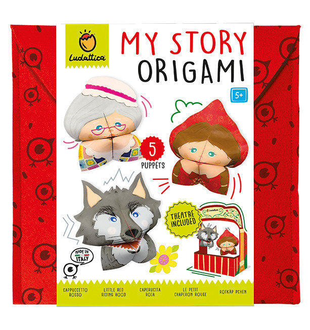 My Story Origami Caperucita Roja LUDATTICA