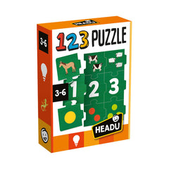 JUEGO HEADU 123 PUZZLE | HEADU | 1 UNIDAD | 8057592354907