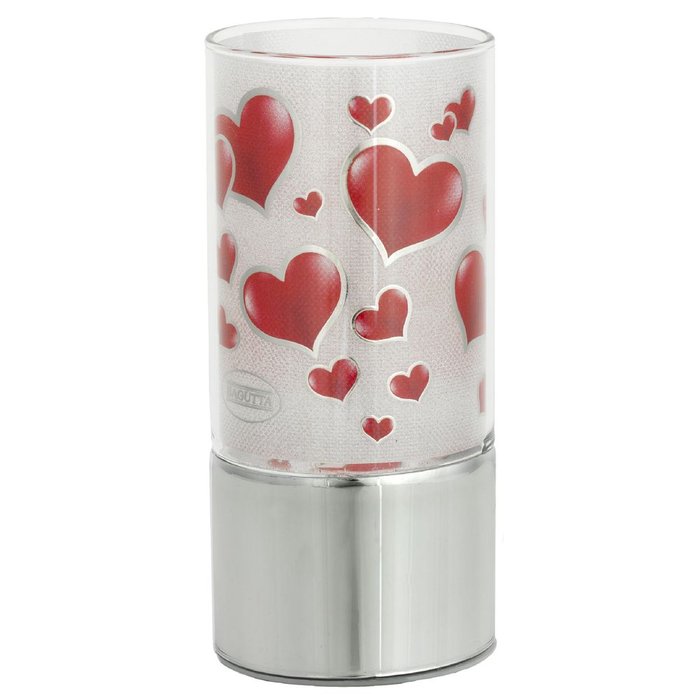 Lampara Cristal 7x15 Corazones Bagutta Imagen principal del producto