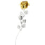 Rosa 39 cm Oro Bagutta Regalo de Metal