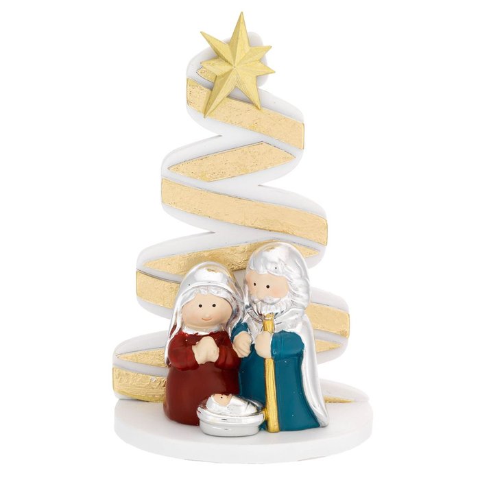 Figura Misterio Dorado 15 cm con Árbol y Caja Bagutta Imagen principal del producto