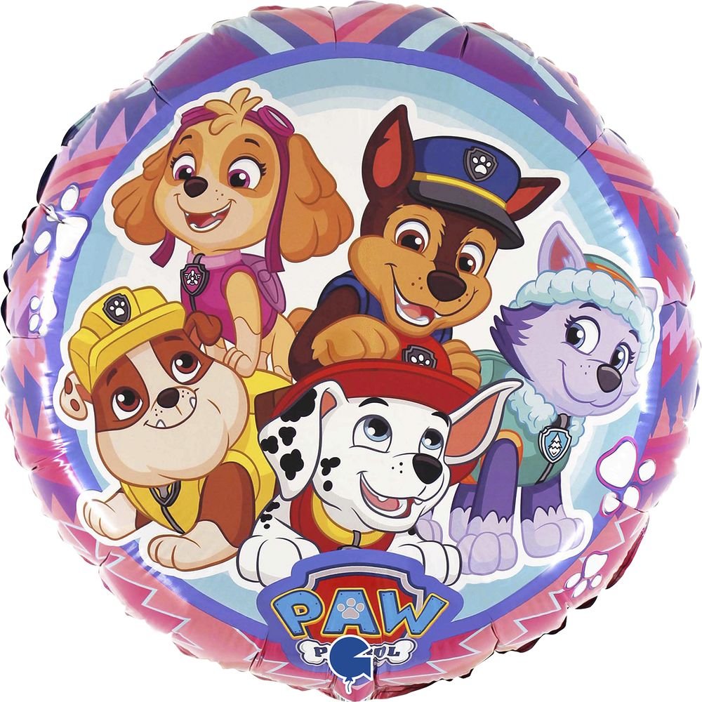 Globo R18 Patrulla Canina Aventura 46 cm Grabo Balloons