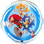 GLOBO R18 SONIC 46 CM | GRABO BALLOONS | ENVASE 5 UDS. UNIDAD | 8057680308539