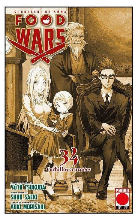 Food wars n.34 Imagen principal del producto