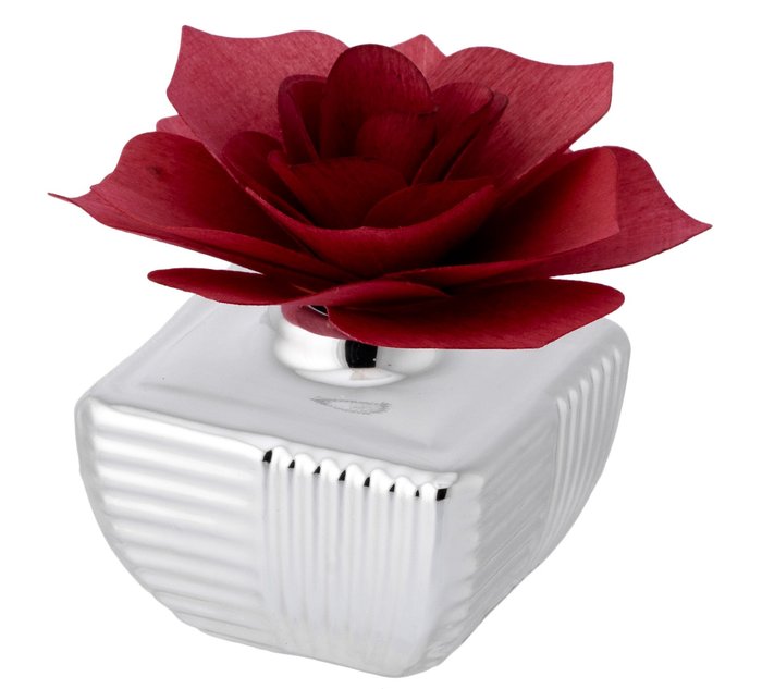 MIKADO METALICO 6X6CM CON DIFUSOR ROSA ROJO | BAGUTTA | 1 UNIDAD | 8058956702990