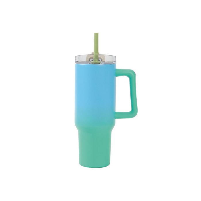 Taza de viaje 1200 ml color verde/azul sombreado Imagen principal del producto