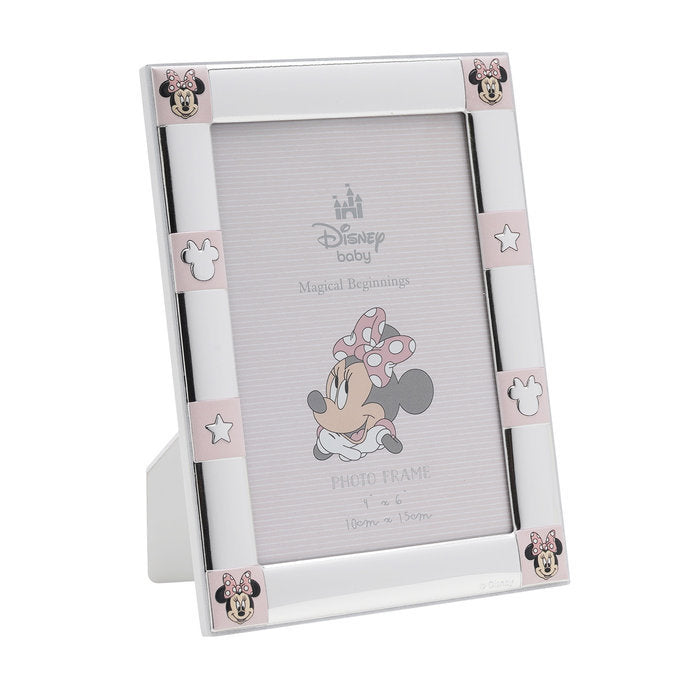 MARCO FOTOS PLATEADO BORDE MINNIE MOUSE 10X15 | 1 UNIDADES | (WIDDOP DISNEY) Imagen principal del producto