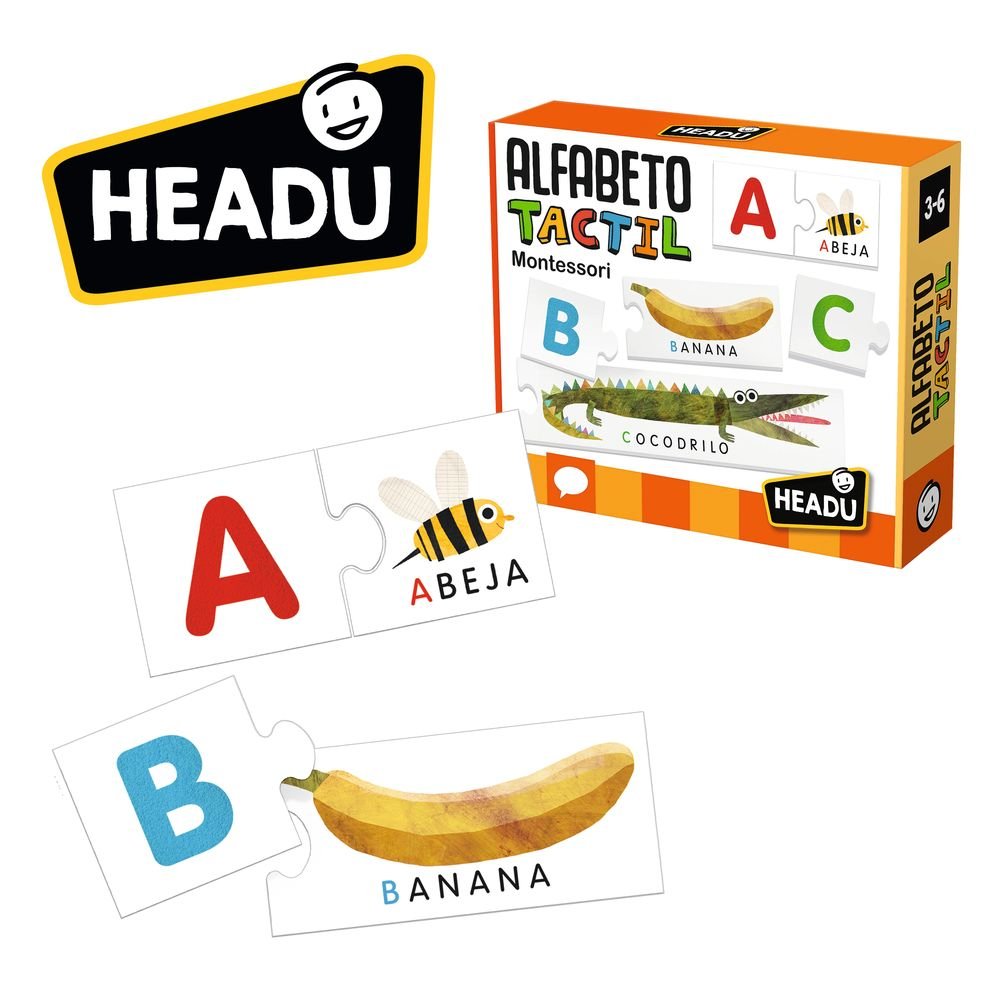 Juego Alfabeto Táctil Montessori HEADU
