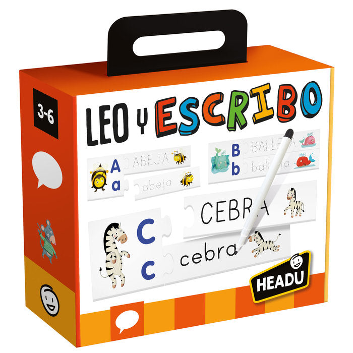 JUEGO HEADU LEO Y ESCRIBO | HEADU | 1 UNIDAD | 8059591422632 Imagen principal del producto