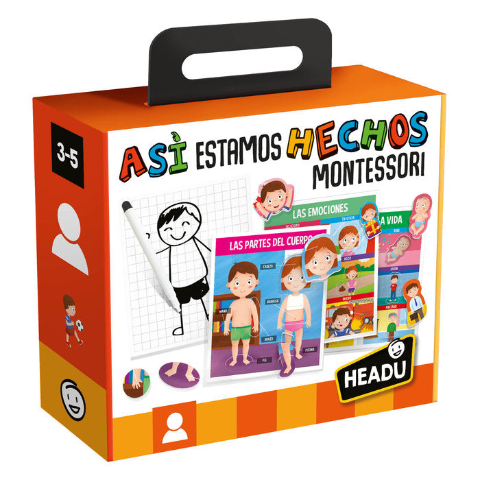 Asi Estamos Hechos Mi Primer Juego Sobre El Cuerpo Humano HEADU Imagen principal del producto