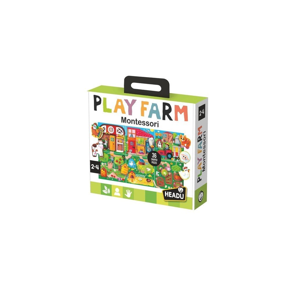 Juego Play Farm Montessori Headu Imagen principal del producto