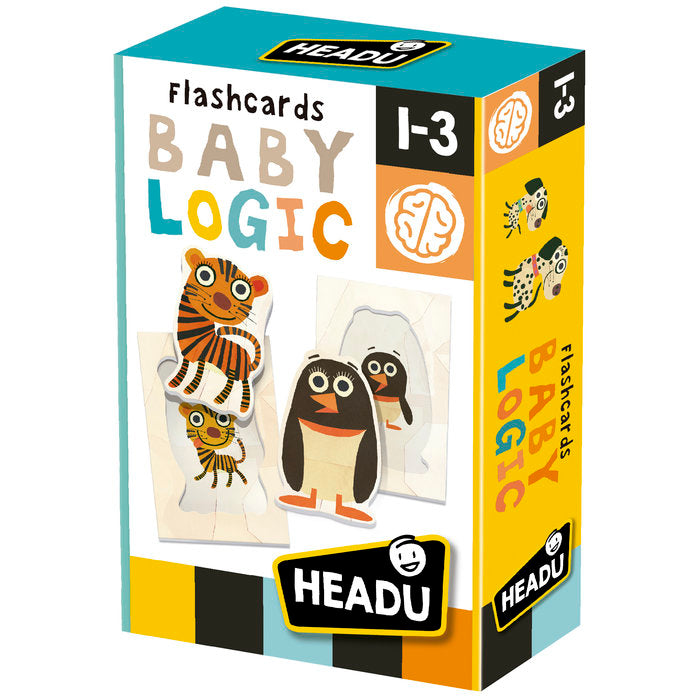 Flashcard Baby Logic HEADU Pack 50 tarjetas educativas Imagen principal del producto