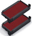 Almohadillas de sello Rojo TRODAT Pack 2