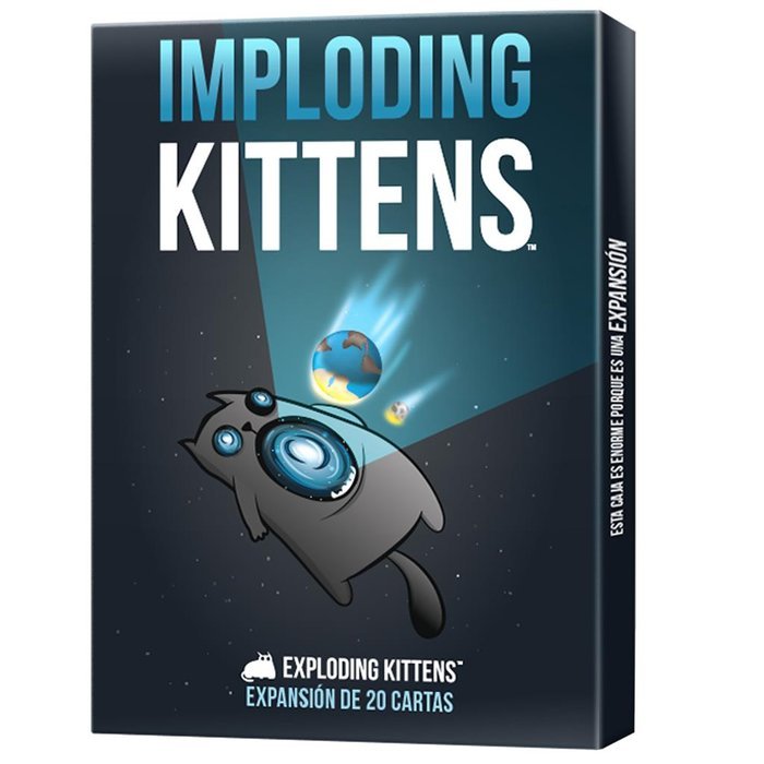 Pack 40 Cartas Imploding Kittens Expansion ASMODEE EDITIONS