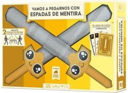 Juego educativo Vamos a Pegarnos con Espadas de Mentira Asmodee