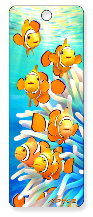 MARCAPAGINAS 3D ORANGE CLOWNS | 6 UNIDADES | (ARTGAME) Imagen principal del producto