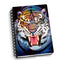 Libreta espiral A6 Tiger Growl 3D ARTGAME