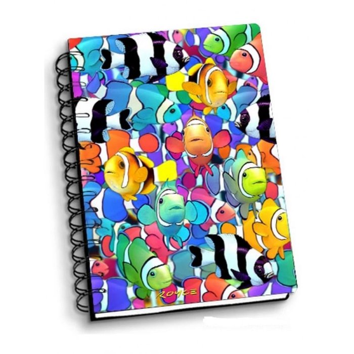Libreta espiral Humbugs and Clowns 3D ARTGAME