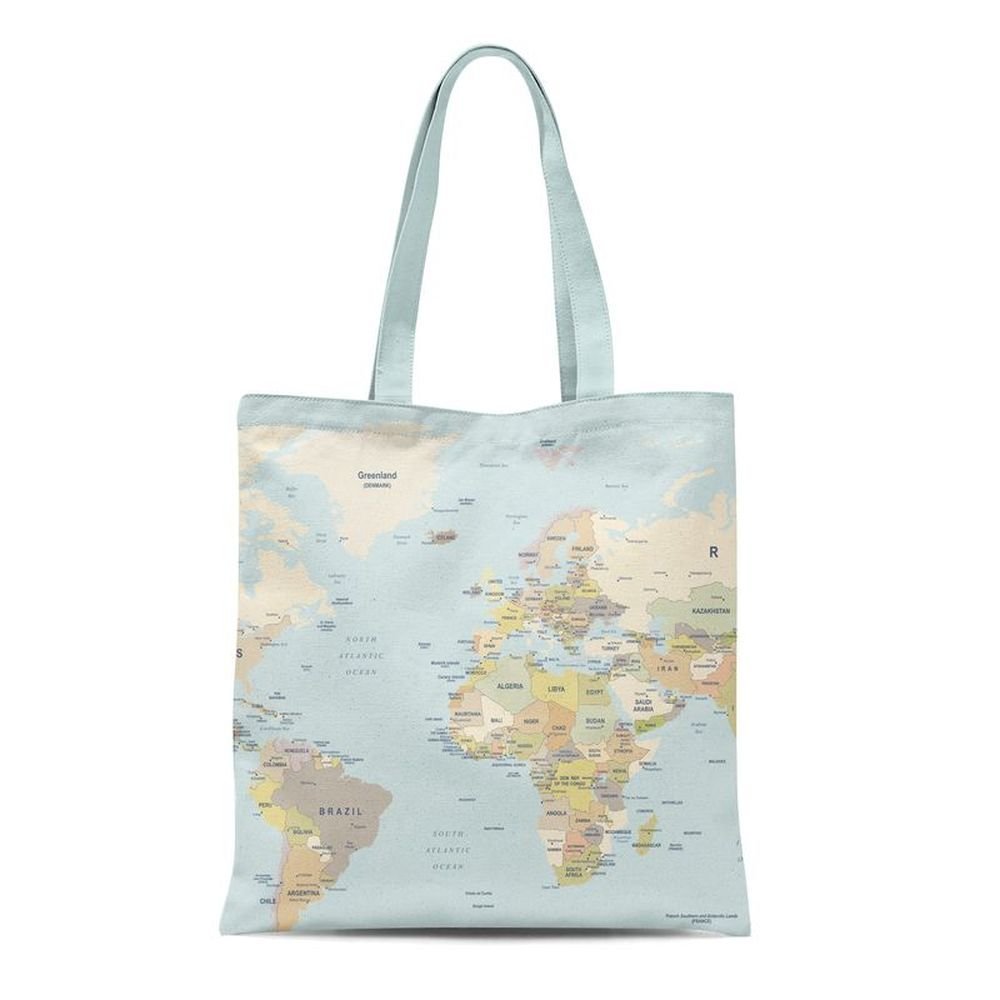 BOLSA ALGODON MAPA | DCASA | 1 UNIDAD | 8410000178296 Imagen principal del producto