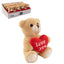 Expositor 12 Peluches Oso con Corazón DCASA