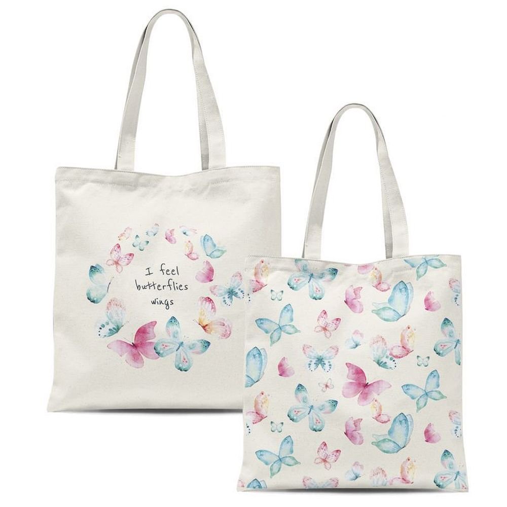 BOLSA ALGODON MARIPOSAS SURTIDAS | DCASA | ENVASE 6 UDS. UNIDAD | 8410000207941 Imagen principal del producto