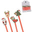 Expositor 48 Lápices Papa Noel Surtidos Marca DCASA Navidad