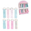 EXPOSITOR 72 LLAVEROS TELA COLORES PASTEL SURTIDOS | DCASA | ENVASE 72 UDS. UNIDAD | 8410000223095