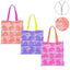 Bolsa Microfibra con Cremallera Palmeras Fluor DCASA