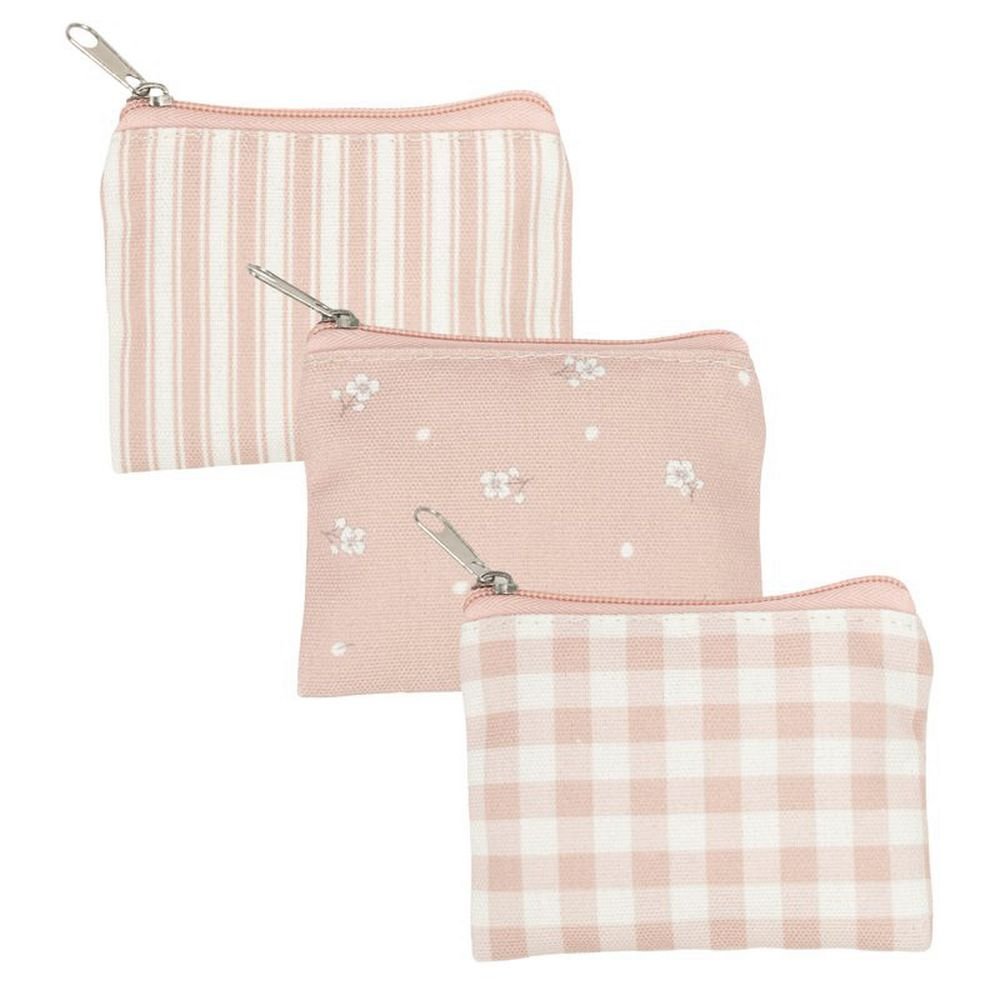Monedero Bridget Rosa Maquillaje DCASA Pack 12 Imagen principal del producto