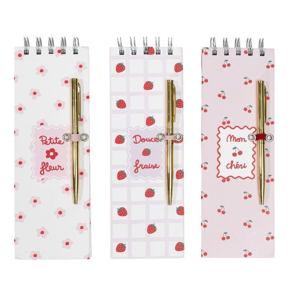 Libreta Notas con Boli Coquette Surtidas DCASA
