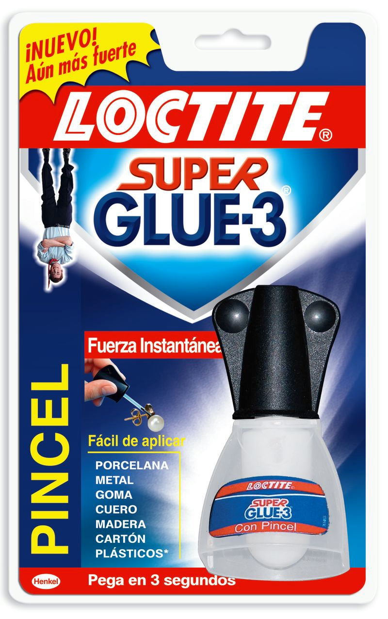 ✅ PEGAMENTO SUPER GLUE 5 GRAMOS PINCEL