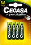 Blister 4 Pilas Cegasa Super Alcalina Aaa LR03
