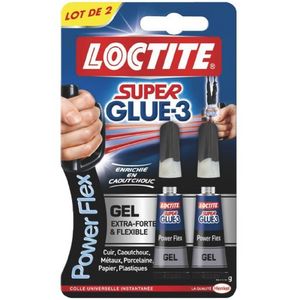 BLISTER SUPER GLUE-3 POWER FLEX 3 G.