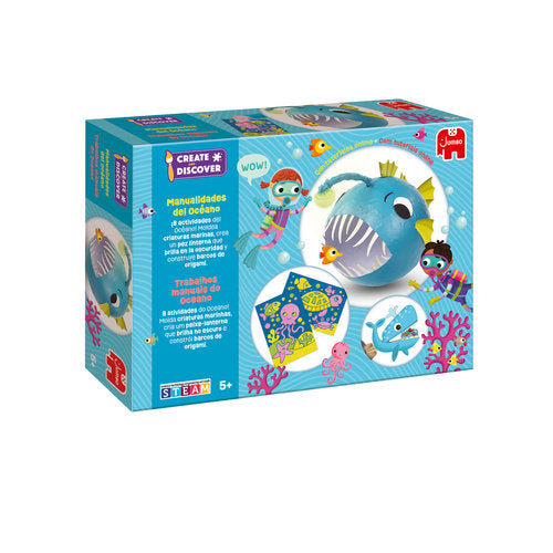 Create & Discover Oceano Manualidades Pack de Cartón para Manualidades Imagen principal del producto