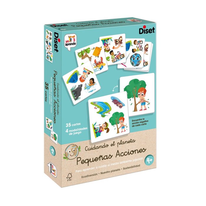 Juego Educativo Cuidando el Planeta Buenos Hábitos DISET Imagen principal del producto
