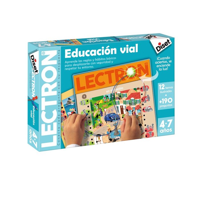 Juego educativo Educación vial DiSET para niños de 6 a 9 años