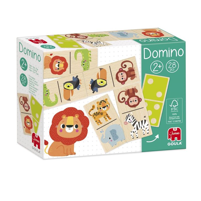 JUEGO DE MESA DOMINO SELVA | GOULA | 1 UNIDAD | 8410446002261 Imagen principal del producto