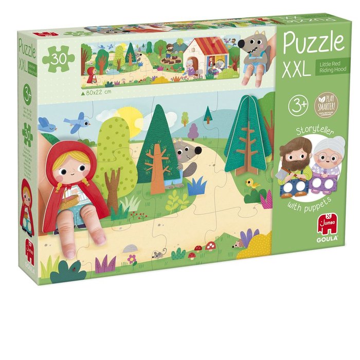JUEGO DE MESA PUZZLE XXL CAPERUCITA ROJA | GOULA | 1 UNIDAD | 8410446002292 Imagen principal del producto