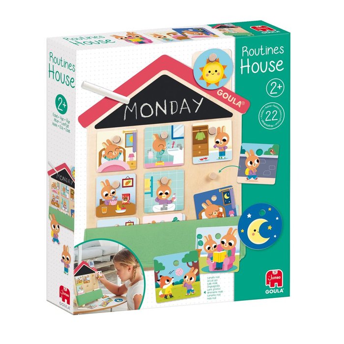JUEGO DE MESA RUTINAS DIARIAS | GOULA | 1 UNIDAD | 8410446002339