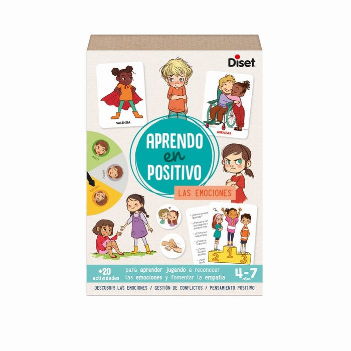 JUEGO APRENDE EN POSITIVO - LAS EMOCIONES | DISET | 1 UNIDAD | 8410446412015 Imagen principal del producto