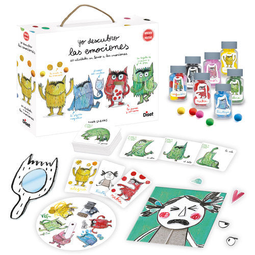 JUEGO YO DESCUBRO LAS EMOCIONES EL MONSTRUO DE COLORES | DISET | 1 UNIDAD | 8410446412077 Imagen principal del producto