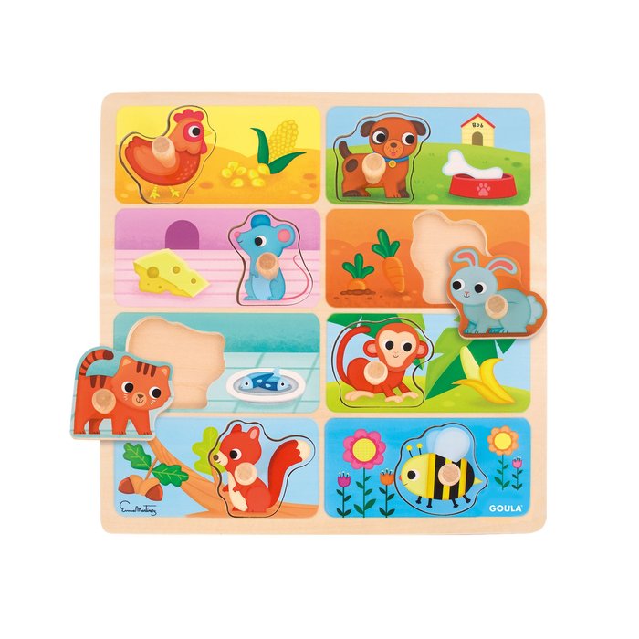 Mi Comida Favorita Puzzle 8 Piezas Goula Imagen principal del producto