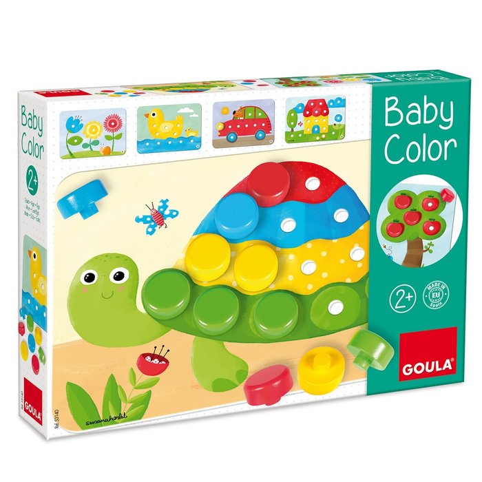 JUEGO DE MESA BABY COLOR 20 PIEZAS | GOULA | 1 UNIDAD | 8410446531402 Imagen principal del producto