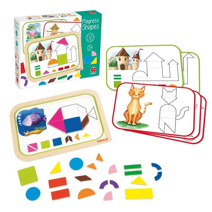 Juego Magnetic Shapes Goula para niños de 3 a 6 años Imagen principal del producto