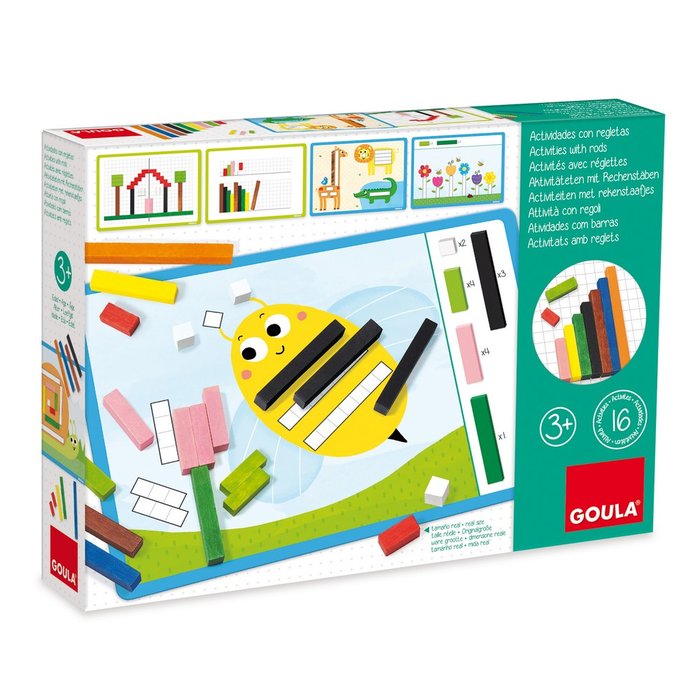 JUEGO DE MESA REGLETAS | GOULA | 1 UNIDAD | 8410446531570 Imagen principal del producto