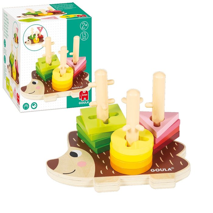 JUEGO ERIZO APILABLE | GOULA | 1 UNIDAD | 8410446531587 Imagen principal del producto